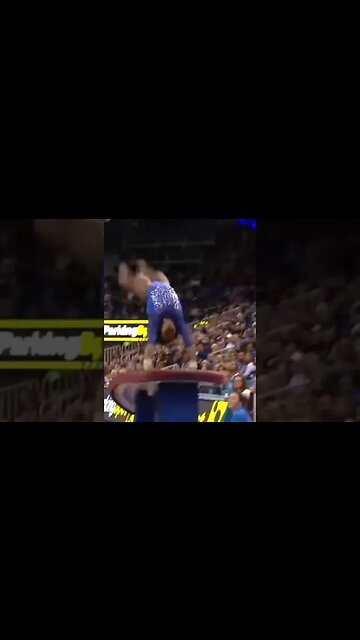 Chae Campbell 9.95 Yurchenko Full Vault - Stanford at UCLA 3/5/23 #shorts