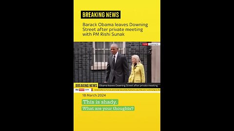 Obama In England Met PM For First Time Requesting