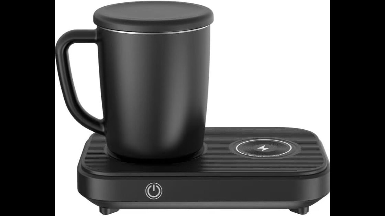 The Ultimate Coffee Mug That Warms, Cools & Charges Your Phone