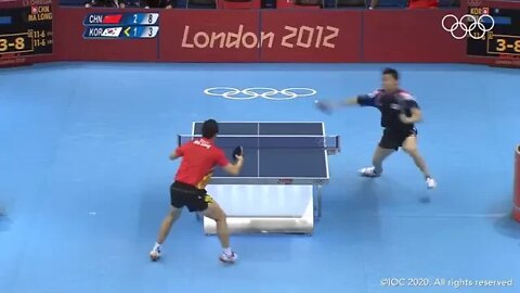 Playback of the men's team final China 3 1 South Korea # 82