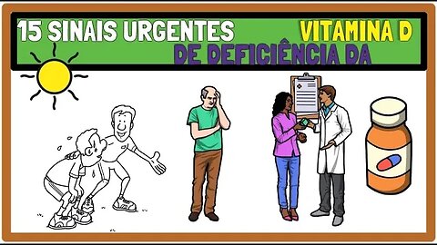 15 SINTOMAS ALARMANTES de deficiência da vitamina D