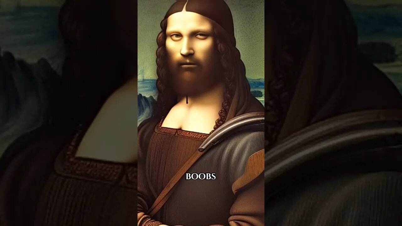 “Boobs are better than booty” (Leonardo Da Vinci) #shorts