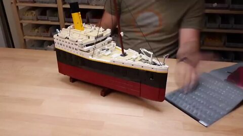 Building the LEGO Titanic in 10 minutes!