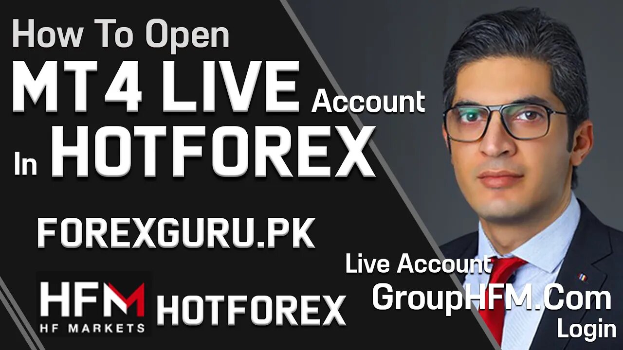 How To Open Mt4 Live Trading Account In HotForex - ForexGuru.Pk