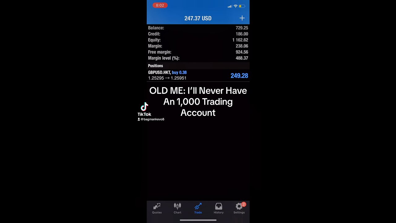 I TRADED MY LAST $70 AND TURNED IT TO $1000 IN 3 DAYS