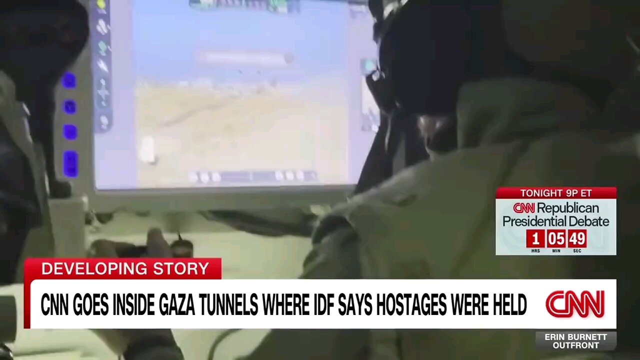 CNN on a Gaza Tunnel Tour. No army has ever dealt with anything like this! All thanks to "aid" money