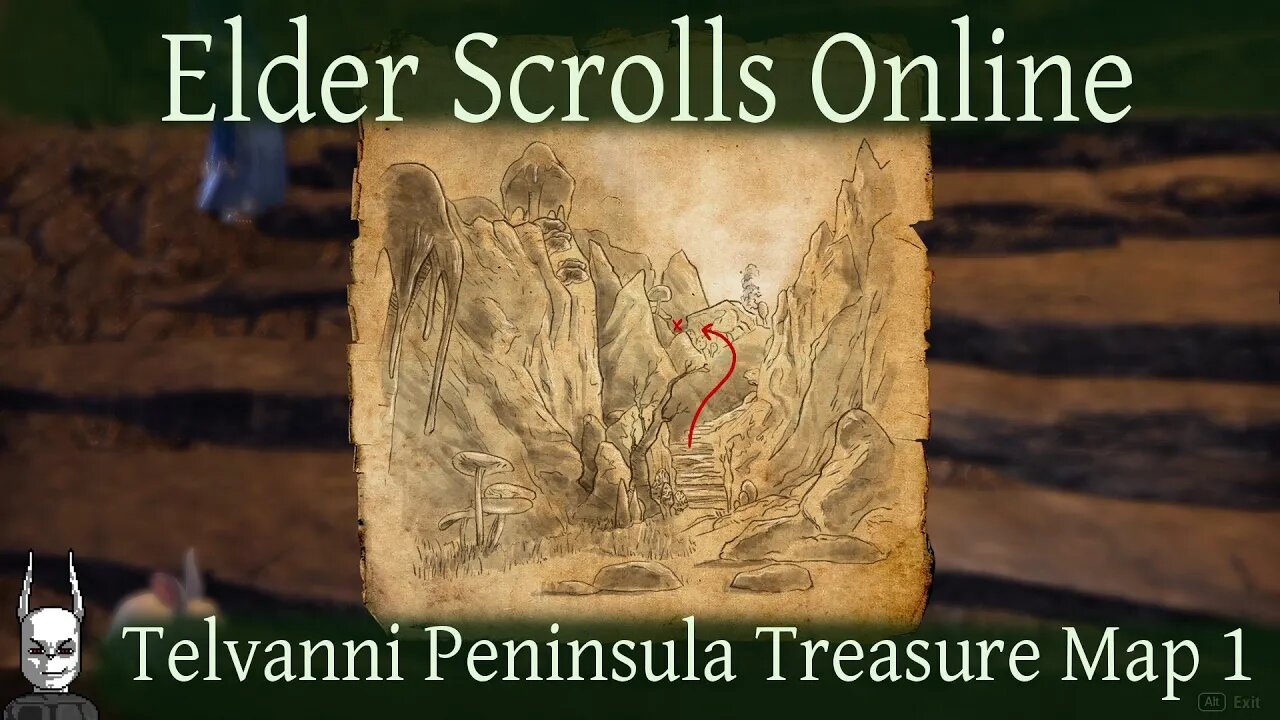 Telvanni Peninsula Treasure Map 1 [Elder Scrolls Online] ESO