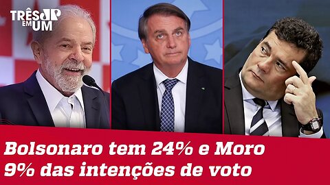 Lula lidera pesquisa eleitoral à presidência com 44% da intenção de votos