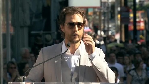 McConaughey gets Walk of Fame star