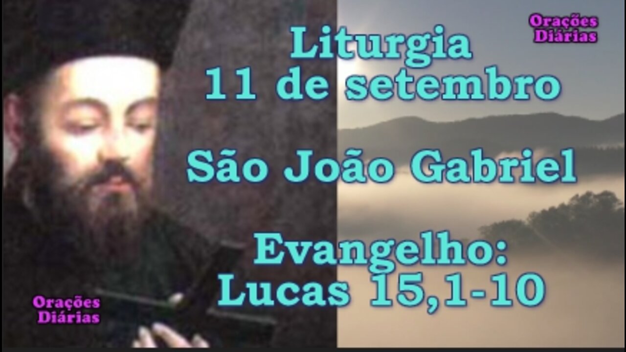 Santo do dia 11 de setembro, São João Gabriel