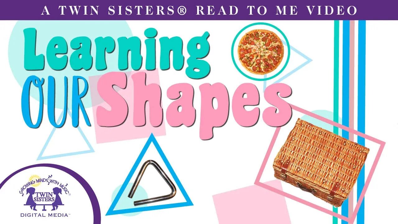 Learning Our Shapes - A Twin Sisters®️ Read To Me Video