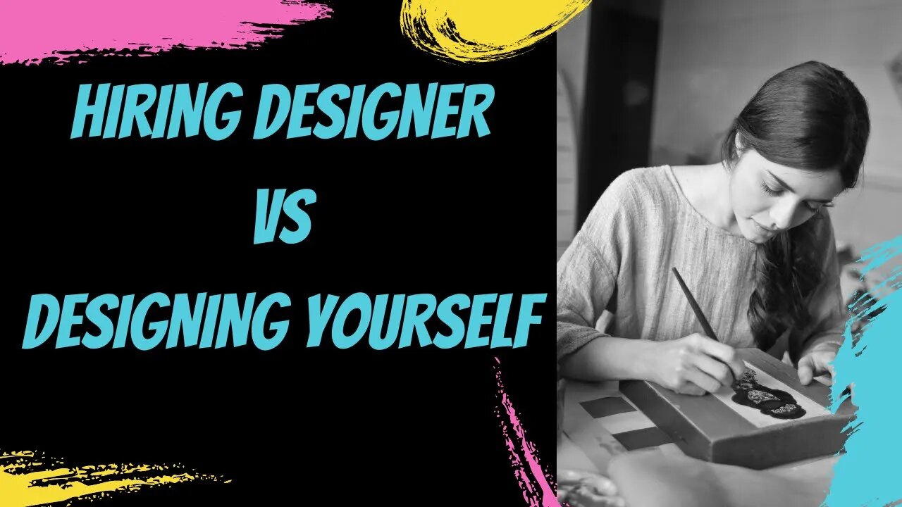 Hiring Designer vs Designing yourself - In POD (Print on Demand) and Amazon Merch on Demand