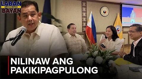 Pakikipagpulong sa mga dati at kasalukuyang makakaliwang kongresista, nilinaw ni Speaker Romualdez