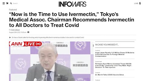 Japan Recalls 1.63m doses of Moderna Covid Vaxxine - It's time for Ivermectin