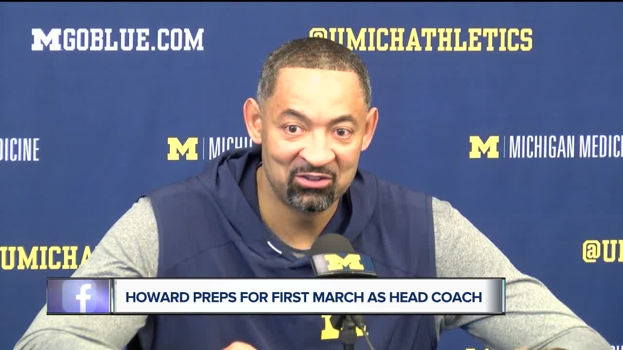 Juwan Howard has played in March, but he's a head coach in the month for the first time