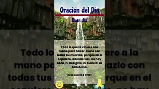 Oración del Día - Eclesiastés 9 #shorts