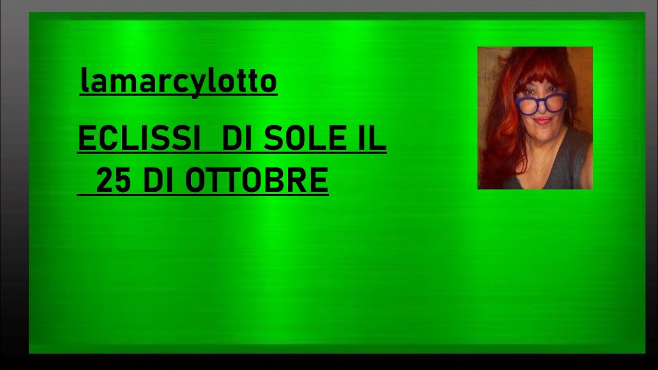 ECLISSI DI SOLE IL 25 OTTOBRE