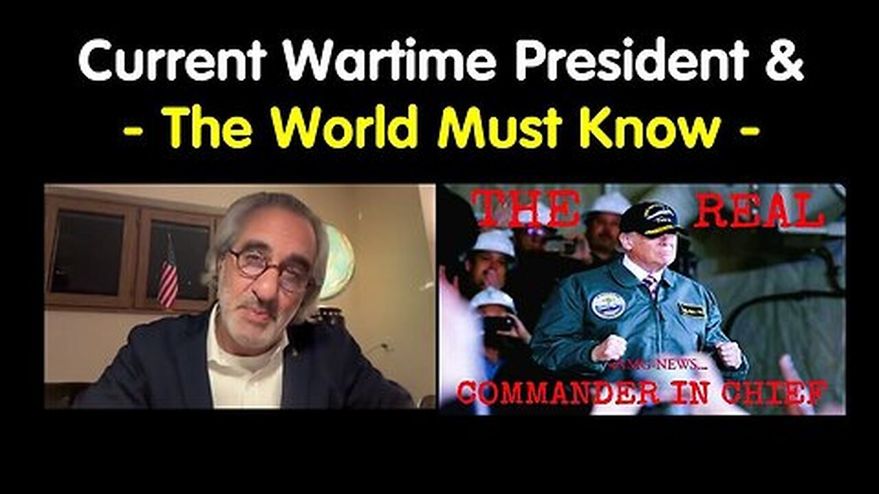 Pascal Najadi DISCLOSURE- Current Wartime President & CIC Donald J. Trump «You’ll find out!»