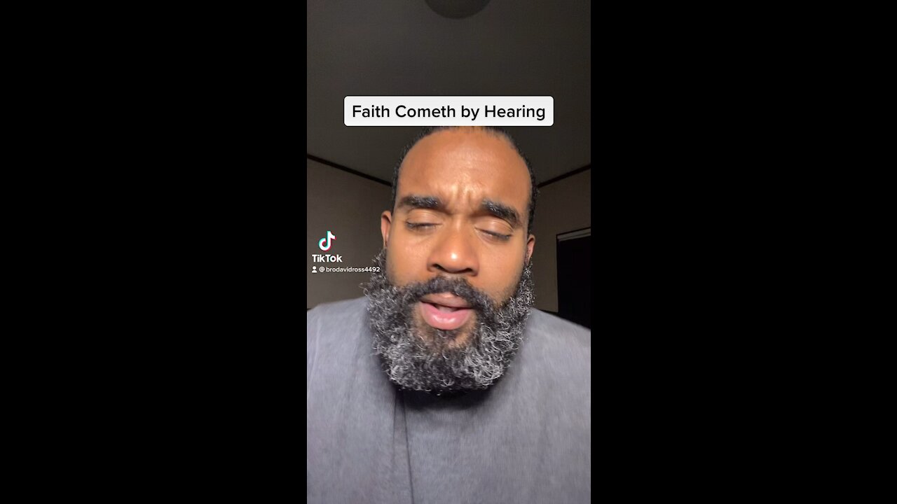 Faith Cometh by Hearing