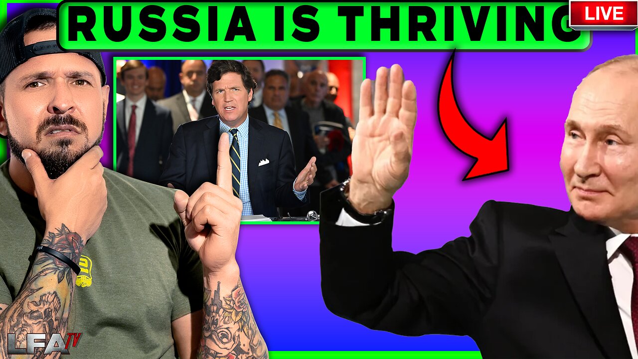 TUCKER CARLSON EXPOSES THE TRUTH ABOUT RUSSIA AND PUTIN | MATTA OF FACT 2.15.24 2pm EST