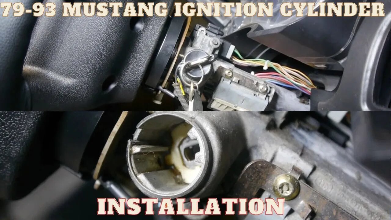 1979-93 MUSTANG IGNITION CYLINDER