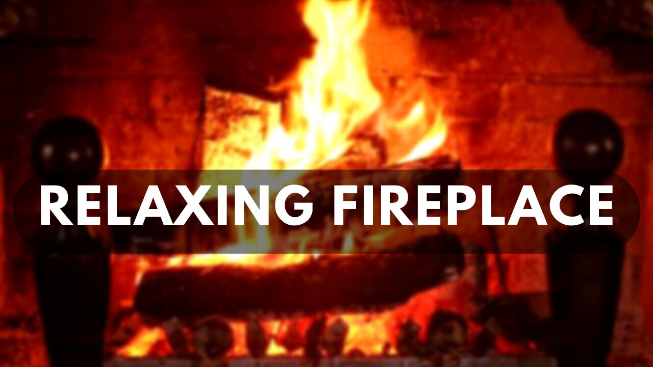 Relaxing Fireplace Burning Sounds | Fireplace Burning and Cracking sounds