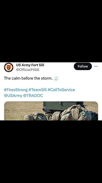 THE CALM BEFORE THE STORM