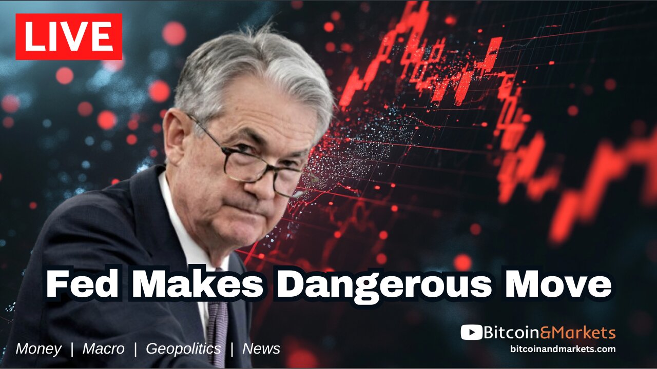Reaction to Federal Reserve policy decision LIVE #federalreserve #macro