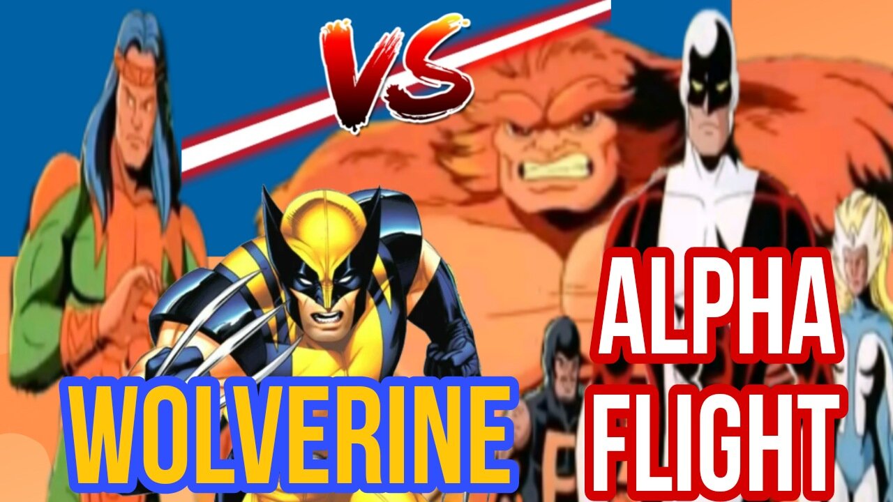 Wolverine vs. Alpha Flight: Clash of Canadian Titans