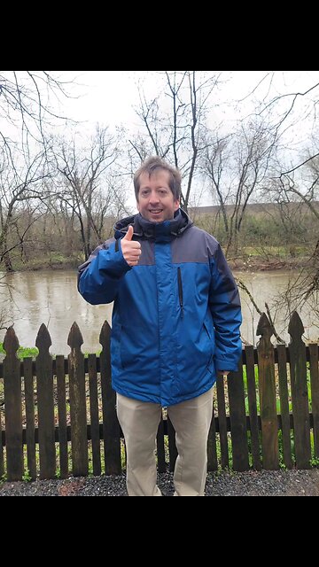 Exploring a cave in pa