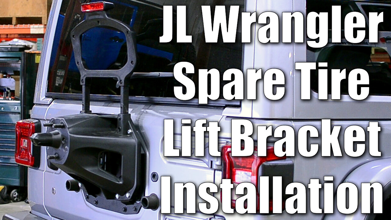 How To Install: JL Spare Tire Lift Mount