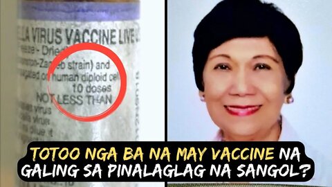 💥Expose ng isang PRO-LIFE Doctor sa mga VACCINE na galing sa PINALAGLAG na Sangol??