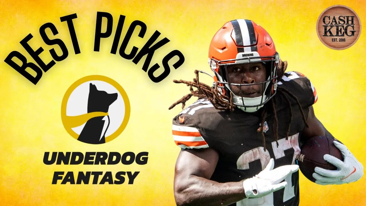 UNDERDOG FANTASY | PROP PICKS | NFL THURSDAY NIGHT FOOTBALL | 9/22/2022 | PICK'EM | BEST BETS