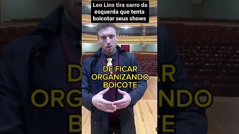 APELO! Léo Lins faz um apelo emocionante aos canceladores e lacradores de plantão
