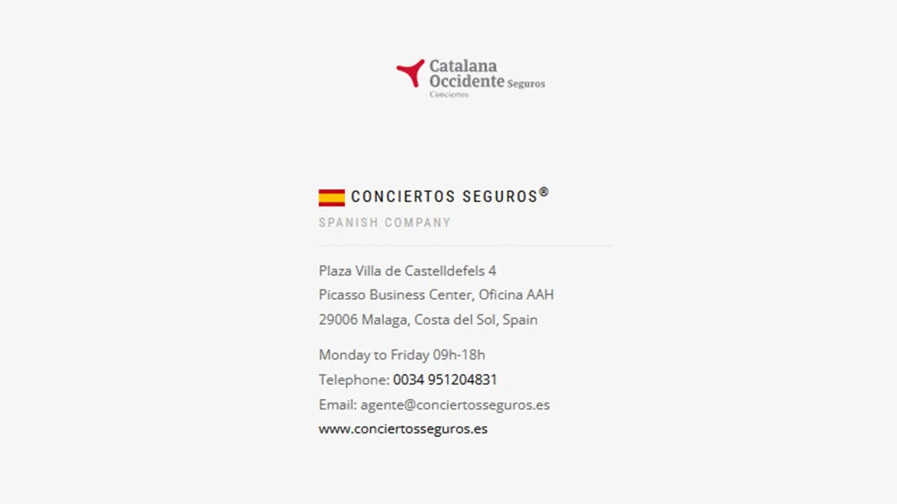 Conciertos Seguros - Agente exclusivo de seguros Catalana Occidente