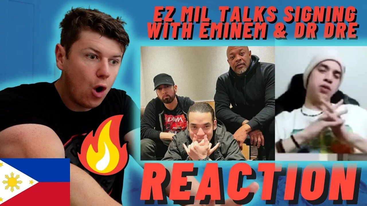 EZ MIL TALKS SIGNING WITH EMINEM & DR DRE - IRISH REACTION