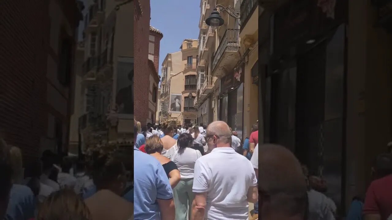 Spain Parade on a Sunday... La Parada en Málaga Centro