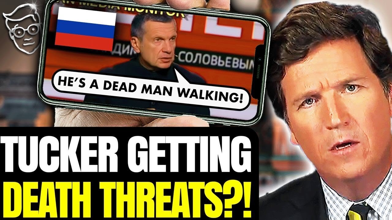 TUCKER ASSASSINATION THREAT!? CARLSON CALLED A 'DEAD MAN WALKING' AFTER EXPOSING INTEL AGENCIES 👀