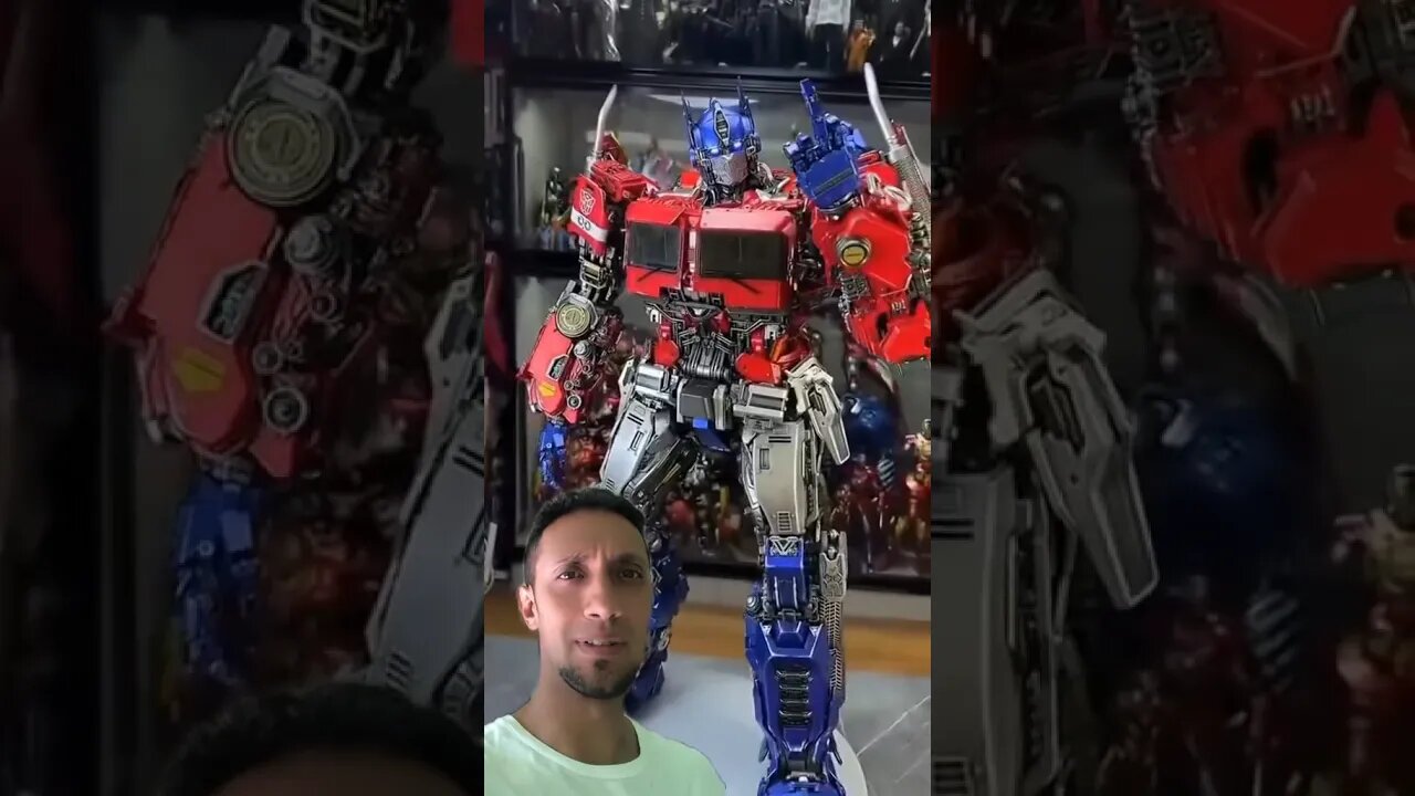 Melhor action figure dó Optimus prime 😳 #nerd #nostalgia #cinema #filmes #transformers