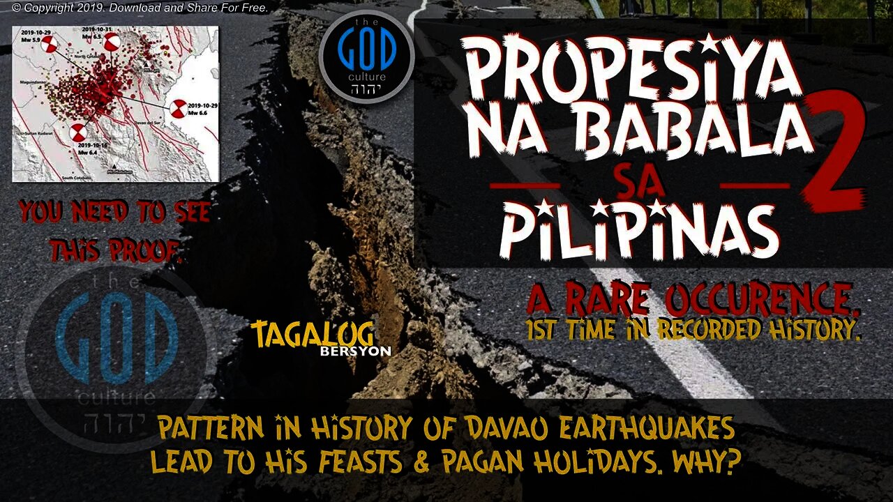 Propesiya Na Babala Sa Pilipinas. Part 2. Tagalog Bersyon. Wake Up Davao, Philippines and the World.
