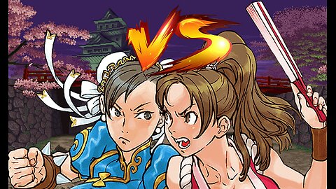 [QUICK-ie FIGHTS] #060: CAPCOM Vs SNK: Chun-Li Vs Mai Shiranui (featuring Sakura & Yuri Sakazaki)