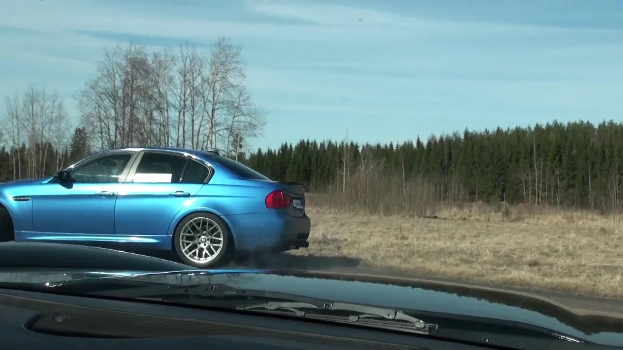 Powersliding FUN with G-Power BMW M3 Sedan DKG and Gustav