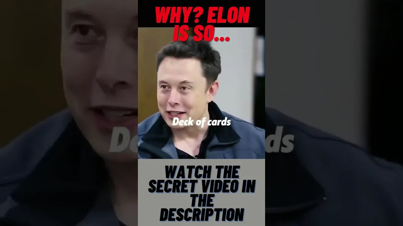 Why? eeelon gets richer...secret on how elon...elon use more of his brain