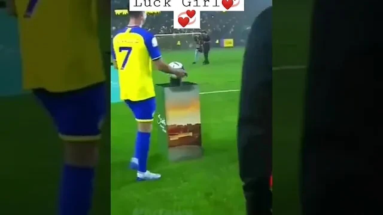 Luckey Girl 🔥🤗💕💕#shorts #youtubeshort #short #cristianoronaldo