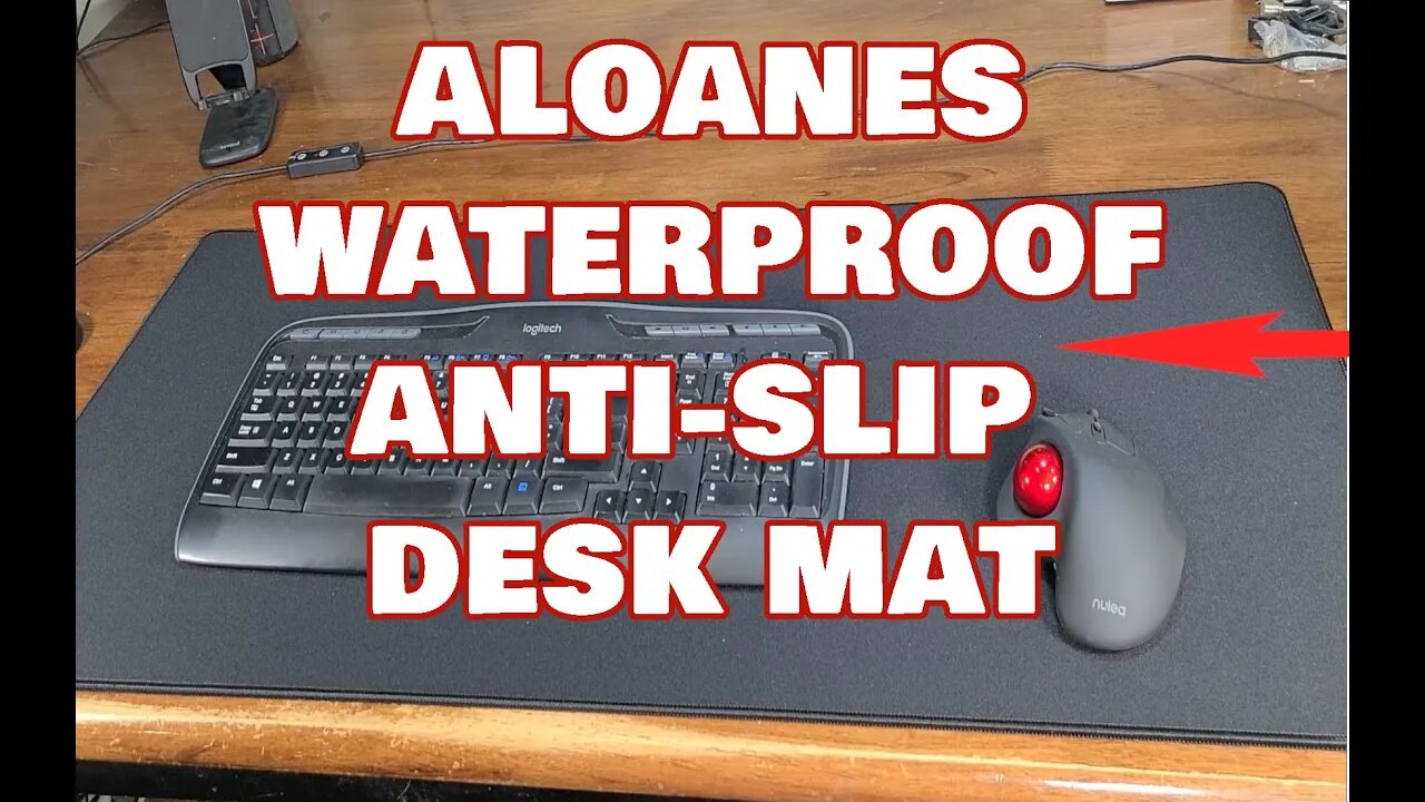 ALOANES Large Waterproof Mouse Pad Desk Mat, Love it!