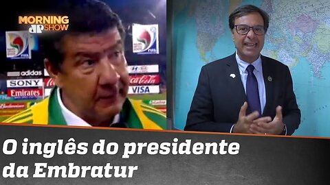 Presidente da Embratur é o novo Joel Santana, dizem as más línguas