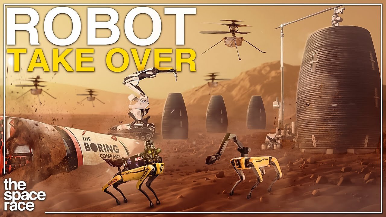 How Robots Will Take Over Mars!