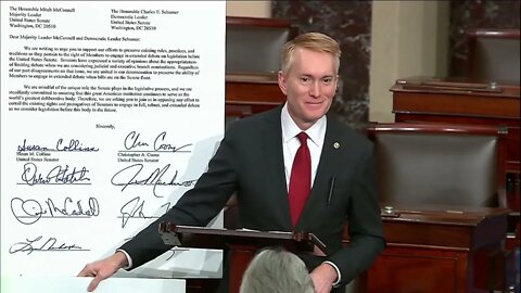 Lankford Presses Senators, Americans: What do you see in that picture? I see a child.