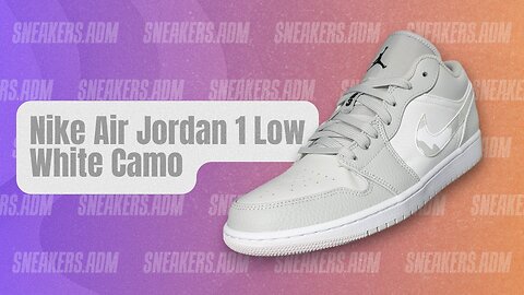 Nike Air Jordan 1 Low White Camo - DC9036-100 - @SneakersADM