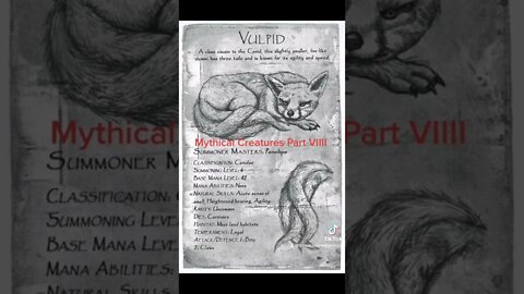 Mythical Creatures Part VIIII
